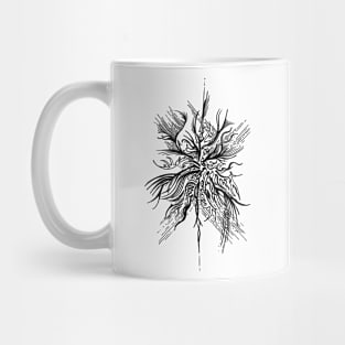 Abstract doodle line Mug